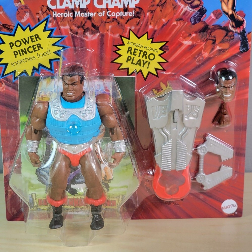Clamp Champ Masters of the Universe MUTO Origins 2021 Mattel Deluxe Action Fig - Picture 2 of 5